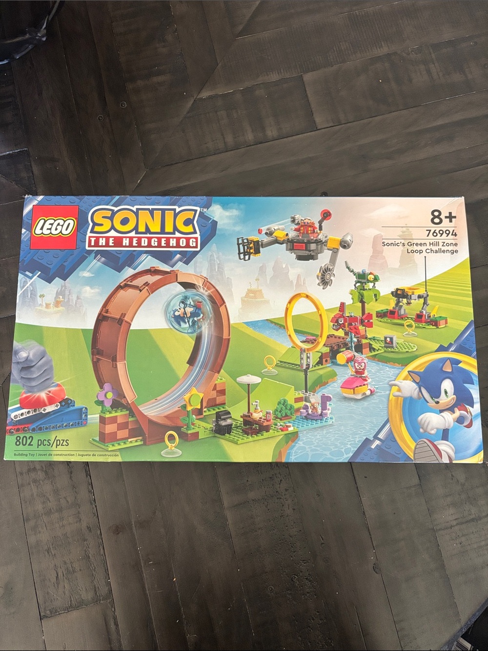 Lego Sonic The Hedgehog Green, Blue, Yellow, Red Playset RETIRED NEW IN BOX